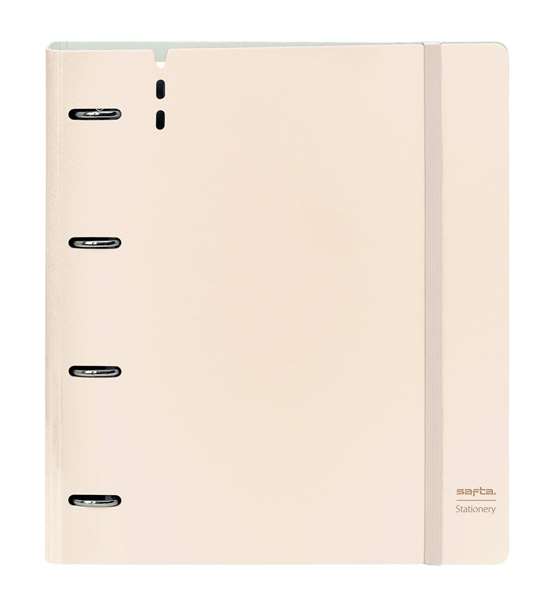 Safta CARPEBLOCK bloc de mousse PP, 4 animaux, 35 mm, avec rechange, rose clair, dimensions 27 x 32 x 4 cm, produit en espagnol