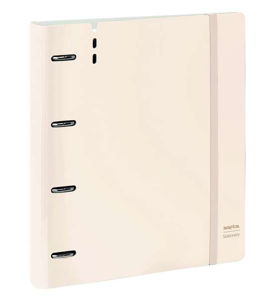 Safta CARPEBLOCK bloc de mousse PP, 4 animaux, 35 mm, avec rechange, rose clair, dimensions 27 x 32 x 4 cm, produit en espagnol