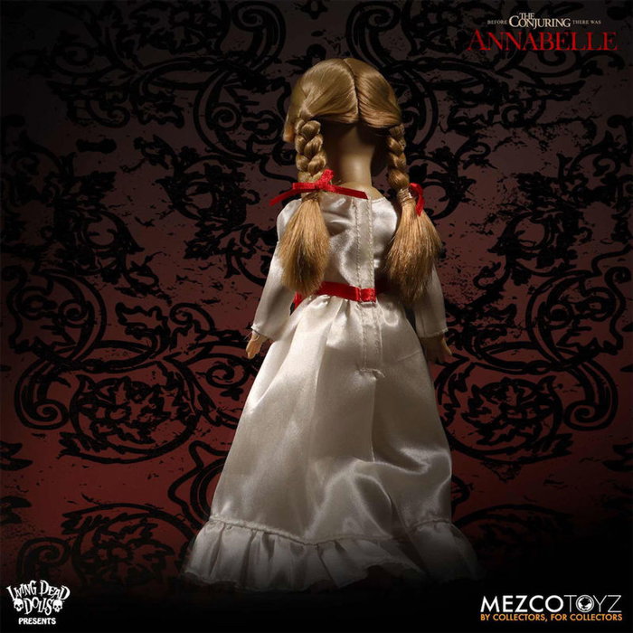 MEZCO TOYZ Figurine Annabelle Living Dead Dolls de 25 cm avec 5 points d'articulation et vêtements en tissu
