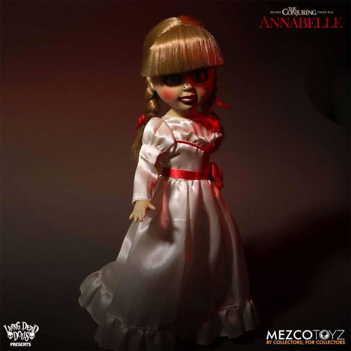 MEZCO TOYZ Figurine Annabelle Living Dead Dolls de 25 cm avec 5 points d'articulation et vêtements en tissu