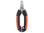 MASCOW Coupe-griffes pour animaux Taille M Rouge-Noir