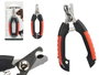 MASCOW Coupe-griffes pour animaux Taille M Rouge-Noir