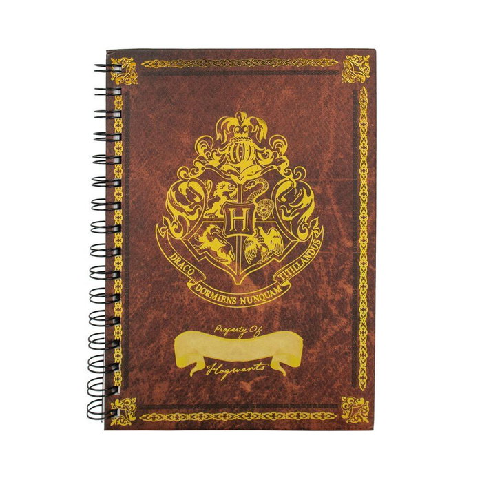 Carnet à spirale A5 Harry Potter - Thème Hogwarts - Couverture rigide - Licences officielles Carnet à spirale A5 Harry Potter - Thème Hogwarts - Couverture rigide - Licences officielles