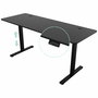 Bureau Mars Gaming MGDERGOPRO160 Noir 160 x 60 cm
