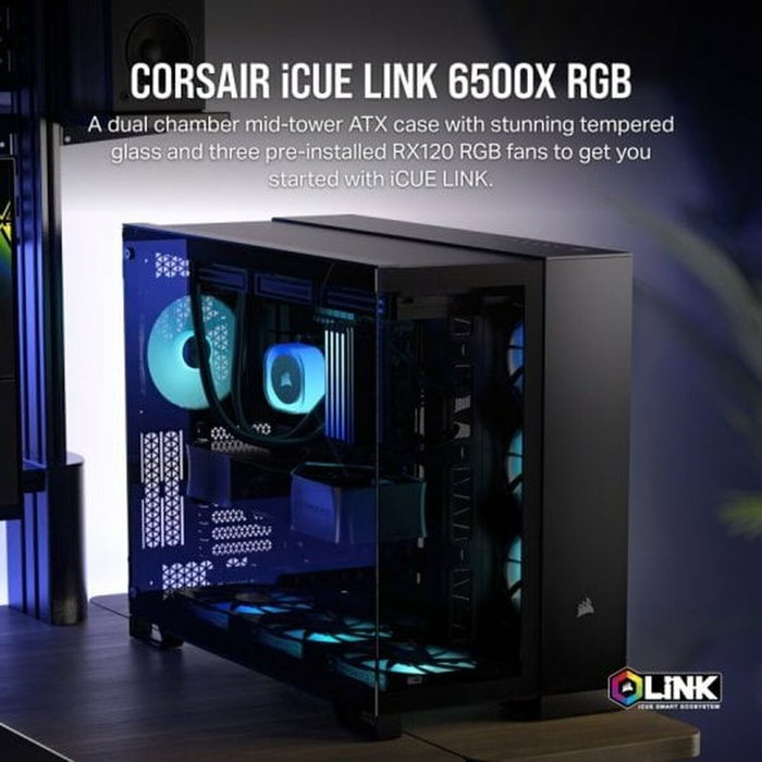 Corsair Boîtier ATX semi-tour CC-9011269-WW Noir Corsair Boîtier ATX semi-tour CC-9011269-WW Noir