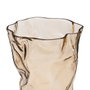 BigBuy Home Vase Marron Verre 15,5 x 14 x 32 cm