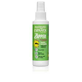Instituto Español Répulsif Anti-Insectes ZAPPER 100 ml - Protection 8h contre Moustique Tigre, Virus du Nil, Formule Douce Peaux Sensibles, à partir de 12 mois
