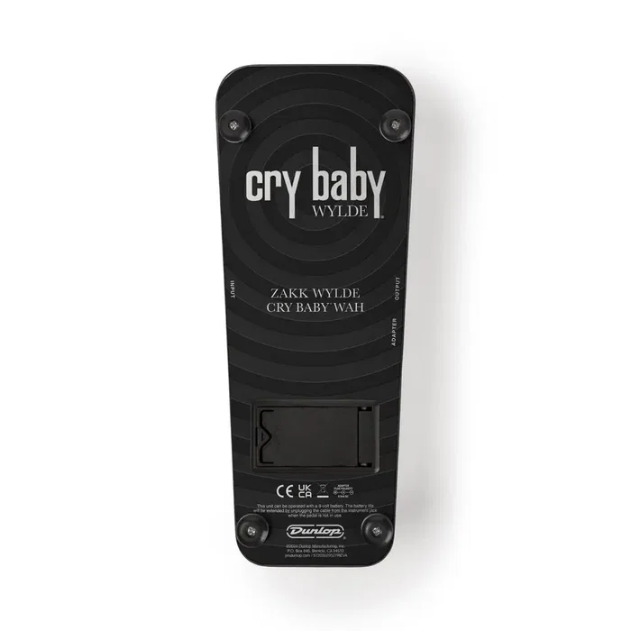 Dunlop Pedal Crybaby Zakk Wylde Signature Wah Wylde Audio Cry Baby Wah pour guitare Dunlop Pedal Crybaby Zakk Wylde Signature Wah Wylde Audio Cry Baby Wah pour guitare