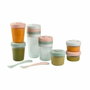 Béaba Pack 1er Repas 12 Portions et 2 Cuillères Eucalyptus