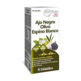 Zentrum Ajo Negro, Olivo y Espino Blanco 30 capsules