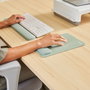 Fellowes Breyta XL Tapis de souris avec repose-poignet vert