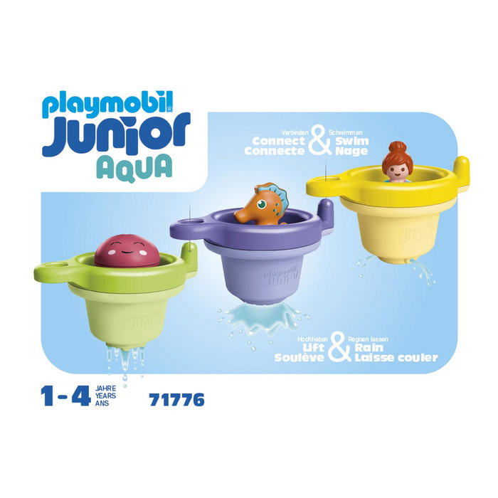 Playmobil Trio tasses flottantes & animaux 71776