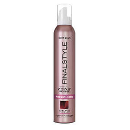 Montibel·Lo Finalstyle Colour Mousse Mahogany 320 mL - Mousse Colorante et Texturisante à Fixation Flexible pour Cheveux