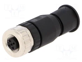 HARTING Connecteur M12 femelle 5 broches droit Code A