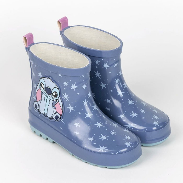 Bottes en Caoutchouc pour Enfants Stitch Bleu Bottes en Caoutchouc pour Enfants Stitch Bleu
