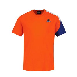 T shirt à manches courtes Enfant Le coq sportif 2310049 Orange