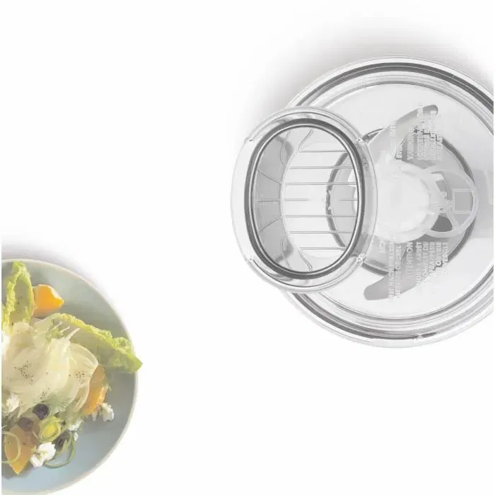 Bosch - Multimixeur pour Kitchen Machine MUM5 - Couteau Universel, Râpe et Disque Double Tranchant - 1 L - Blanc Transparent