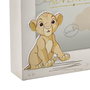 WIDDOP & CO Coffret à Monnaie Tirelire Simba Le Roi Lion Disney en Bois avec Décoration Illustration et Panneau Amovible