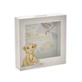 WIDDOP & CO Coffret à Monnaie Tirelire Simba Le Roi Lion Disney en Bois avec Décoration Illustration et Panneau Amovible