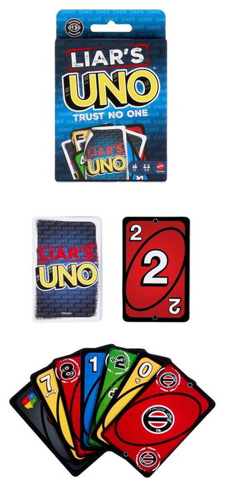 UNO Liar's - Jeu de cartes