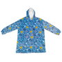 Pokémon Sweat-shirt à capuche oversize pour enfant - Couleur corail - Taille unique