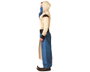Déguisement Adulte Homme Style Arabe Bleu - Pantalon, Chemise, Ceinture, Foulard - Polyester Taille M-L