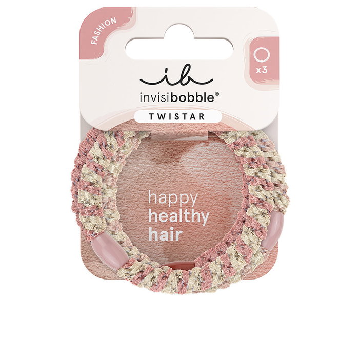 Invisibobble Twistar #Blush Braids 3 u - Pince à cheveux pour tresses, sans marques, maintien facile, unisexe Invisibobble Twistar #Blush Braids 3 u - Pince à cheveux pour tresses, sans marques, maintien facile, unisexe