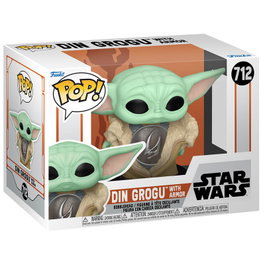 FUNKO Figura POP Star Wars The Mandalorian Din Grogu with Armor