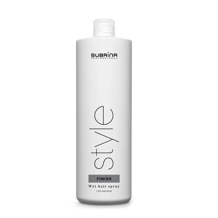 Subrina Professional Style Finish Wet Laque pour cheveux Tenue extrême 1000 ml Subrina Professional Style Finish Wet Laque pour cheveux Tenue extrême 1000 ml
