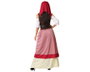 Atosa Déguisement de Servante Femme Adulte Rouge XS-S