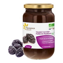 FLEURANCE NATURE Purée de pruneaux bio 295g