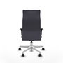 Piqueras Y Crespo Fauteuil Albacete Gris Foncé avec Mécanisme Synchrone et Base Blanche