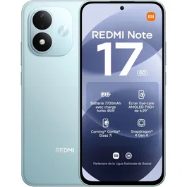 Xiaomi Redmi Note 17 5G Bleu 128Go 6Go RAM
