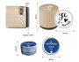 Innspiro Kit 3 Tampons Bois Amor avec Encre Bleu Turquoise