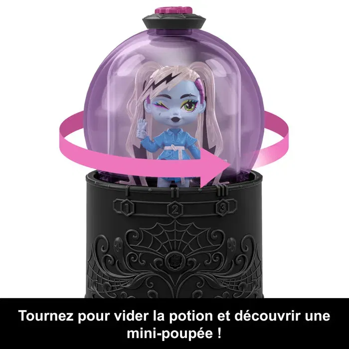 Monster High - Assortiment Boule de Cristal avec Mini-Poupée Articulée et Accessoires - Modèle Aléatoire - JCX99