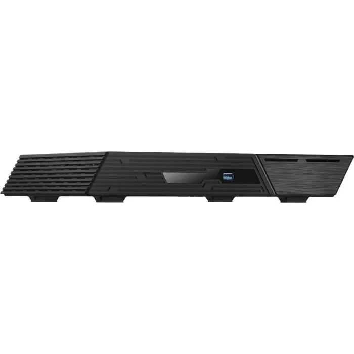 Asustor Serveur NAS Flashstor 6 FS6706T - 6 baies SSD NVMe, Processeur Intel Celeron Quad-Core 2.0 GHz, 4 Go DDR4, 2x 2.5 GbE