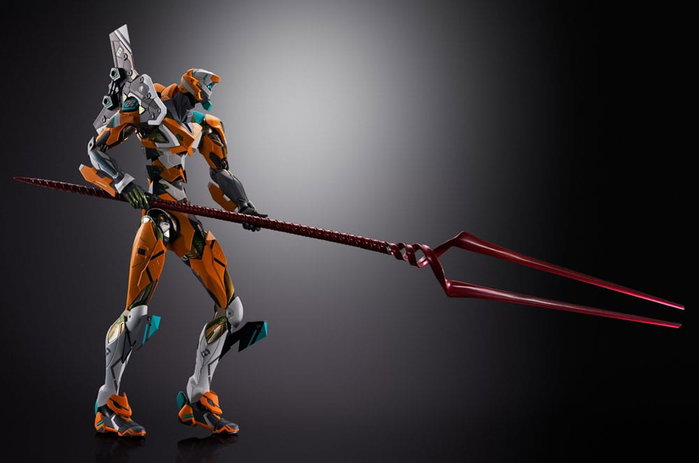 Bandai Tamashii Nations Figurine Diecast Metal Build Eva Test Type-00/00 30th avec la Lance de Longinus Bandai Tamashii Nations Figurine Diecast Metal Build Eva Test Type-00/00 30th avec la Lance de Longinus