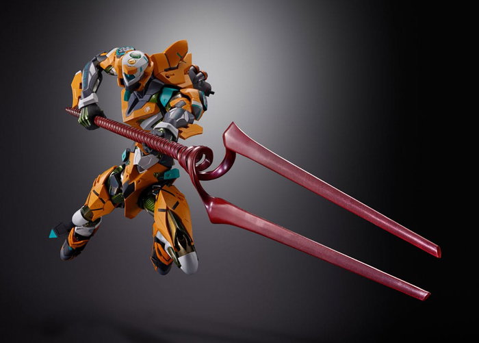 Bandai Tamashii Nations Figurine Diecast Metal Build Eva Test Type-00/00 30th avec la Lance de Longinus Bandai Tamashii Nations Figurine Diecast Metal Build Eva Test Type-00/00 30th avec la Lance de Longinus