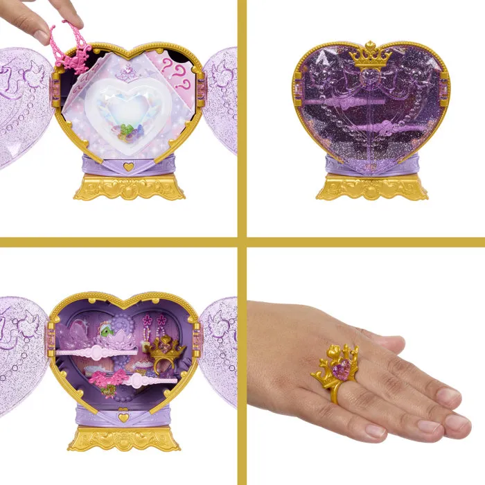 Mattel Disney Poupée Raiponce Jewel Reveal avec accessoires surprises