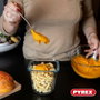 Pyrex Lot de 3 Boîtes de conservation Pasta Box Cook&Go 0,8 L