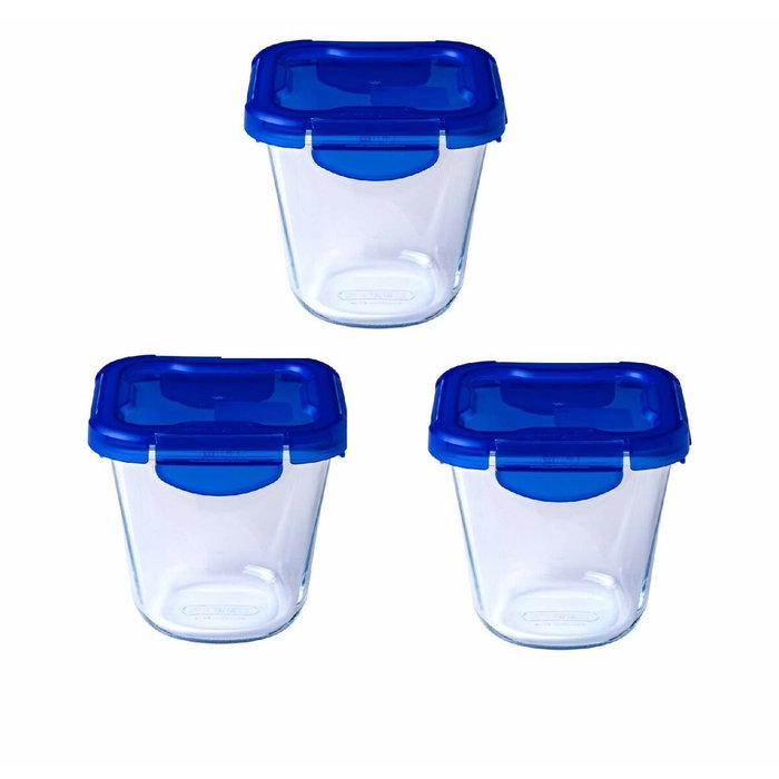 Pyrex Lot de 3 Boîtes de conservation Pasta Box Cook&Go 0,8 L Pyrex Lot de 3 Boîtes de conservation Pasta Box Cook&Go 0,8 L