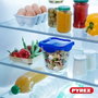 Pyrex Lot de 3 Boîtes de conservation Pasta Box Cook&Go 0,8 L
