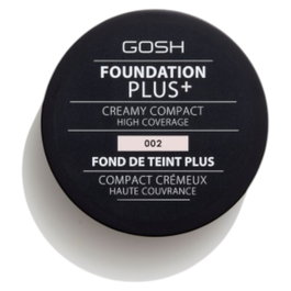 GOSH Foundation Plus+ Fond de Teint Crème 002 Ivoire 9 g - Couverture Complète - Version Testeur