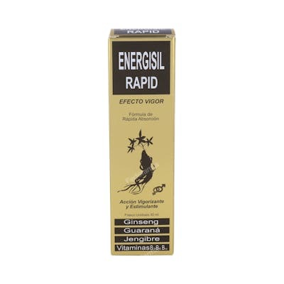 ENERGISIL Rapid Frasco Unidosis – Complément alimentaire Ginseng, Guarana, Gingembre, Vitamines pour testostérone ENERGISIL Rapid Frasco Unidosis – Complément alimentaire Ginseng, Guarana, Gingembre, Vitamines pour testostérone