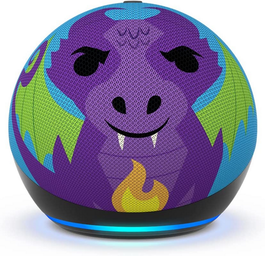 Amazon Echo Dot Kids (5ᵉ génération) enceinte connectée avec Alexa pour smart home - Multicolore - Réf. B09L58QFKY