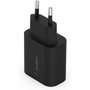 Belkin Chargeur mural WCA004vfBK USB-C 25 W Noir