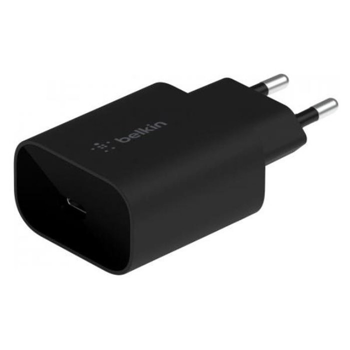 Belkin Chargeur mural WCA004vfBK USB-C 25 W Noir Belkin Chargeur mural WCA004vfBK USB-C 25 W Noir