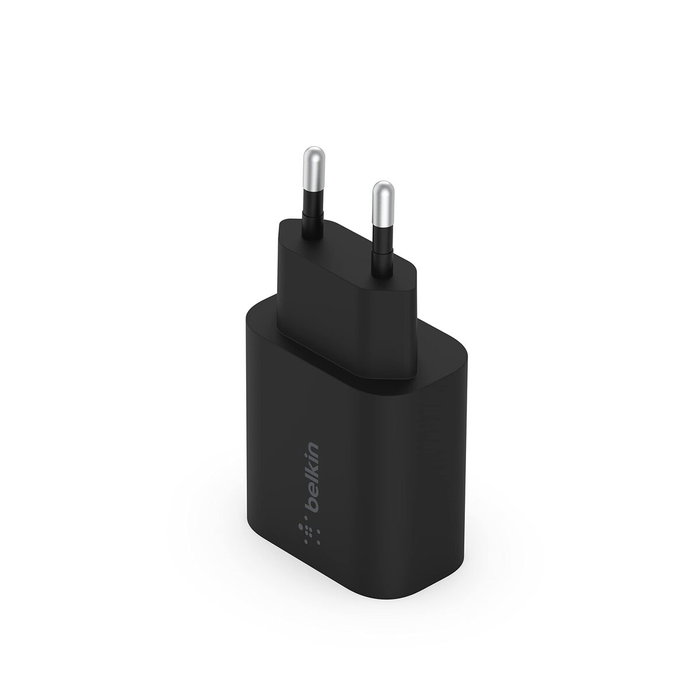 Belkin Chargeur mural WCA004vfBK USB-C 25 W Noir Belkin Chargeur mural WCA004vfBK USB-C 25 W Noir