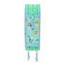 Trousse Fourre-Tout Triple Bluey Sisters Vert Eau 12,5 x 19,5 x 5,5 cm 37 Pièces