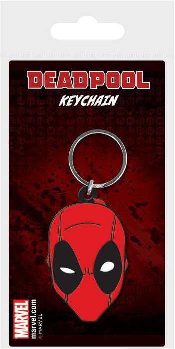 Pyramid International Porte-clés Marvel Comics Deadpool Face 6 cm Pyramid International Porte-clés Marvel Comics Deadpool Face 6 cm